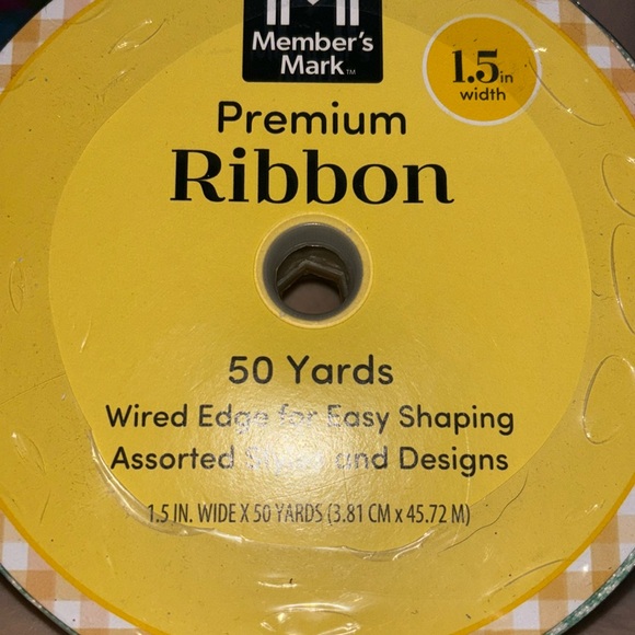 Member's Mark Premium Wired Edge 1.5 IN. WIDE X 50 YARDS (3.81 CM x 45.72 M) - Picture 3 of 5